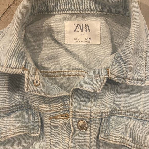 Zara Denim cropped Jacket - Picture 4 of 5